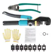 Hydraulic Wire Crimper 6 Mt 9 Dies Crimping Tool Battery Cable Lug Terminal