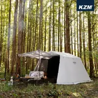 在飛比找momo購物網優惠-【KAZMI】KZM OSCAR 奧斯卡小屋4人帳(K221