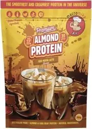 Macro Mike Premium Almond Protein Iced Mocha Latte 800g