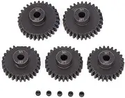 Chrome Steel Motor Gear Kit for 1/8 RC Model Car 5mm Shaft Brushless Brush Motor with 26T 27T 28T 29T 30T Teeth