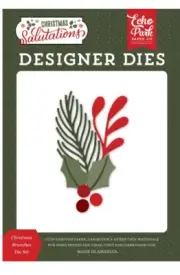 Echo Park Paper SALUTATIONS CHRISTMAS Christmas Branches Die Set