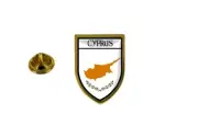 pins pin's flag national badge backpack hat shield world cyprus