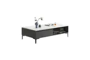 Foret Coffee Table Expandable TV Stand Set Modern Drawer Open Shelf Living Room