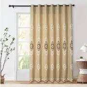 1 Piece W94 x L96 Patio Door Curtains, Extra Wide European Style Light Filter...