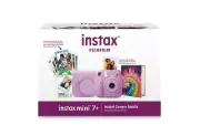 Fujifilm INSTAX Mini 7+ Bundle (10-Pack film, Album, Camera Case, Stickers)