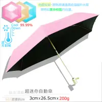 在飛比找momo購物網優惠-【RainSky】夏之戀_超輕鈦金-迷你自動傘 / 傘雨傘折
