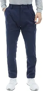 リュクスエイケイエムプラス(LUXEAKMPLUS) LUXEK Plus Men's Golf Pants, Windproof, Side Logo Slacks Pants, Golf Pants