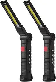 Rechargeable LED Work Lights Grill Light with Magnetic Base 5 Modes 360° Rotate