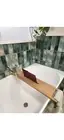 Custom Tasmanian Oak Bath Caddy Board