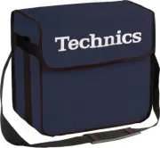 Technics Dj Bag Blue Logo White Side Shoulder Strap Ca 60 Lps