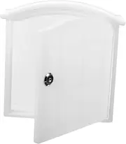 Levemolo Milk Case Secure Package Box Milk Storage Organizer Wall Mount Milk Box Plastic Milk Bottle Case