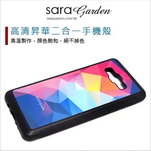 SaraGarden 客製化 三星 Note8/Note5/J72016/S8手機殼【多款手機型號提供】彩虹三角 光盾