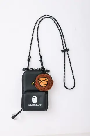 BAPE KIDS® by *a bathing ape® 2023 AUTUMN/WINTER COLLECTION じゃばら式BLACKスマホショルダー&マイロコインケースBOOK