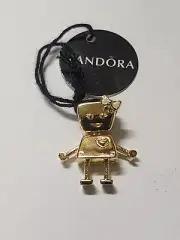 AUTHENTIC PANDORA BELLA BOT CHARM #767141EN23