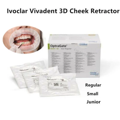IVOCLAR VIVADENT Optragate Soft Lip Cheek Retractor O Shape Regular Small