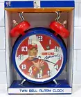 Official WWE John Cena Twin Bell Quartz Analog Alarm Clock - New Deadstock