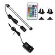 Fish Tank Light Bar RGB LED 28cm 48cm Waterproof Aquarium Lamp Remote Control