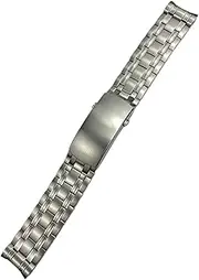 [HKIDKK] 20mm Stainless Steel Watch Clasp Silver Deployment Buckle For Omega New Seamaster 300 For Men Bracelets