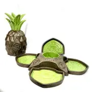 Disney Polynesian Resort 50th Anniversary Pineapple Serving Set Chip Dip NIB!