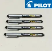 4 x PILOT V-Pen Disposable Fountain Pen Black 0.5mm Medium SVP-4M 624891