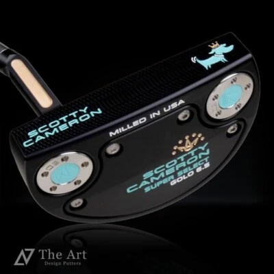 SCOTTY CAMERON Select GOLO6.5 Goro 6.5 Crown Dog M+ Art Black Finish Lefty