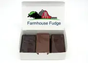 Farmhouse Fudge: Chocolate Lovers Fudge 3 Piece Box