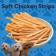Soft Chicken Breast Jerky Strips -Natural and Healthy Dog Treats