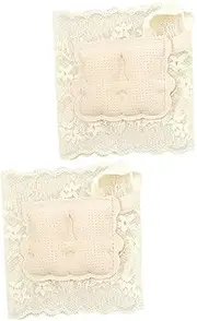[Healeved] Comfortable Lace Half Socks for Women Breathable Forefoot Socks Non-slip Toe Separators Liners for High Heels