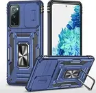 For Samsung Galaxy S20 FE Case with Military-Grade Phone Cover & Kickstand Blue