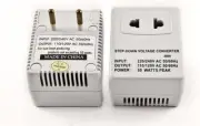 Simran SM-250R Watt Step Down Travel Converter 220 Volt to 110 Volt Transformer