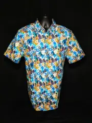 Robert Graham NYDALE Short Sleeve Sport Shirt Size Large NEW