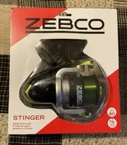 NEW ZEBCO STINGER REEL SIZE 80 PRE SPOOLED WITH 30 LB LINE (LARGE CATFISH REEL)