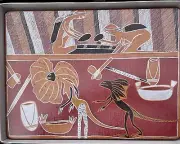 NOS Placemats TJAPUKAI DJAPUKAI Australia Aboriginal Mythology Designs Unique