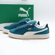 Size 9 Men's Puma Suede XL Levels Sneakers 400530-02 Cold Green/Frosted Ivory