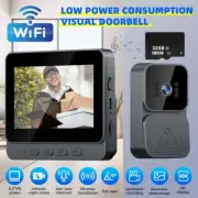 Video Door Phone Doorbell Intercom System Night Vision Monitor Outdoor Camera