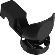 ABOOFAN Speaker Mount Bracket with Cable Management Wall Shelf for Black Dual Functionality as Power Strip Holder Aesthetic Design for Tidy Spaces