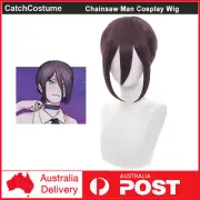 Chainsaw Man Reze Cosplay Wig Womens Gray Purple Short Hair Anime Costume Wigs