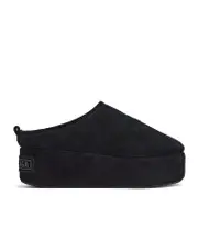 Women's Alaska Soft Platform Mule in Black 35,36,37,38,39,40 black