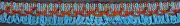 1" Aqua Blue & Brown Loop Fringe Fabric Trim 18 Yards Trimming