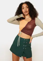 Want Your Opinion Mesh Top