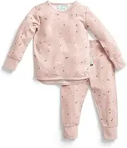ergoPouch 1.0 Tog Long Sleeve Pyjamas Set for 2 Years Baby, Daisies
