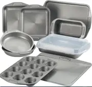 Circulon Total Nonstick Bakeware Set with Nonstick Bread Pan.