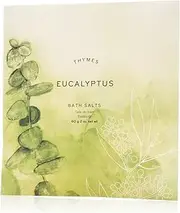 Thymes - Eucalyptus Bath Salts - Soothing Combination of Epsom and Sea Salt for Relaxing Bath Soak - 2 oz