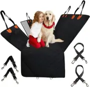 Dog Car Seat Cover for Back Seat, Durable 600D Waterproof Scratch Proof Non-Slip