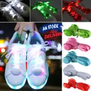 Multi 5 Colour Glow Light Up Shoelaces Part Platube Luminou Shoe Laces LED Flash