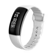 A69 0.87inch OLED Heart Rate Monitor Pedometer Sport Smart Bracelet For iphone X 8/8Plus Samsung S8 WHITE COLOR