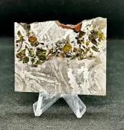 SEYMCHAN METEORITE PALLASITE PARTIAL SLICE 22,2 g