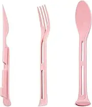 Utensil Sets for Lunch Box | Portable Reusable Lunch Utensil Set - Dinnerware for Hiking Backpacking Camping RV Buffet Outdoor School