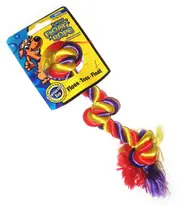 Mammoth Flossy Float Rope Mini 3 Knot Tug 25cm