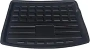 Wivplex Rear Trunk Mat Cargo Tray Boot Liner Carpet Protector Floor Pad, for VW, for Golf GTI R Mk7 Hatchback 2015-2018 2019 Heavy-Duty Trunk Mat